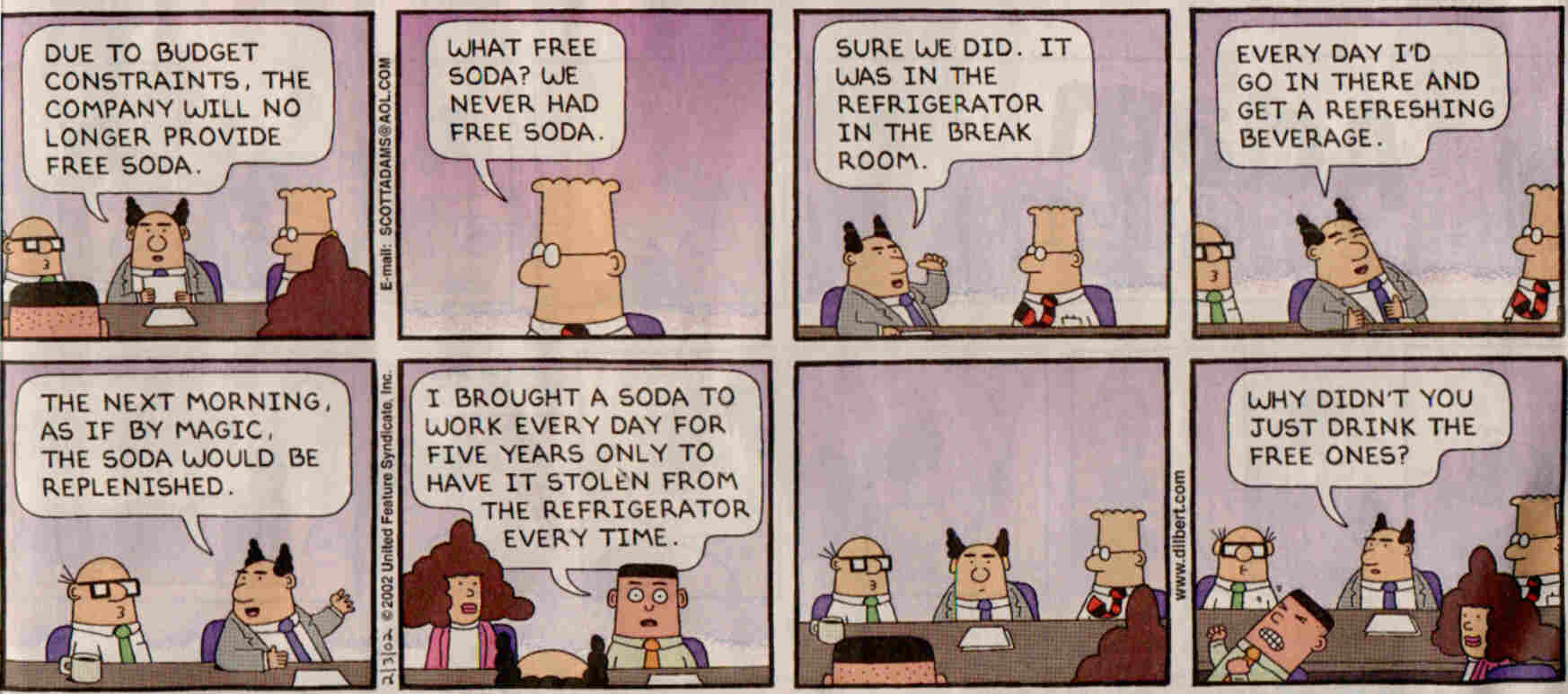 free soda
