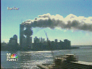 WTC TOWERS FALL Picture